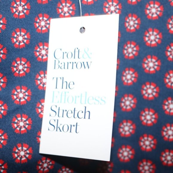 Croft & Barrow ladies woven skort size 6 regular NWT - Picture 2 of 5